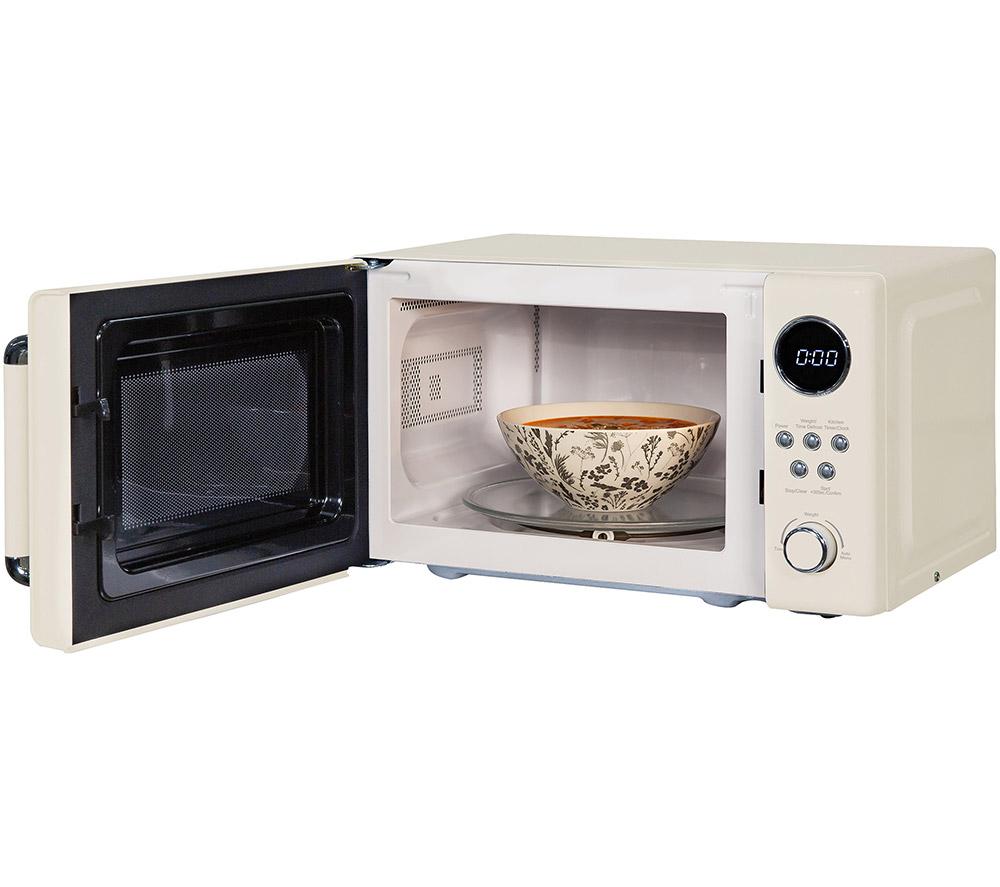 RUSSELL HOBBS Retro RHM2044C Microondas Solo Compacto - Crema