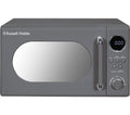 RUSSELL HOBBS Retro RHM2044G Compact Solo Microwave - Grey