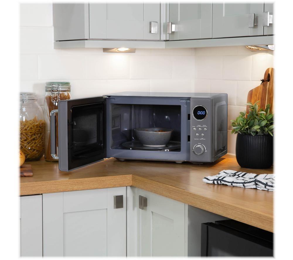 RUSSELL HOBBS Retro RHM2044G Microondas compacto solo - Gris