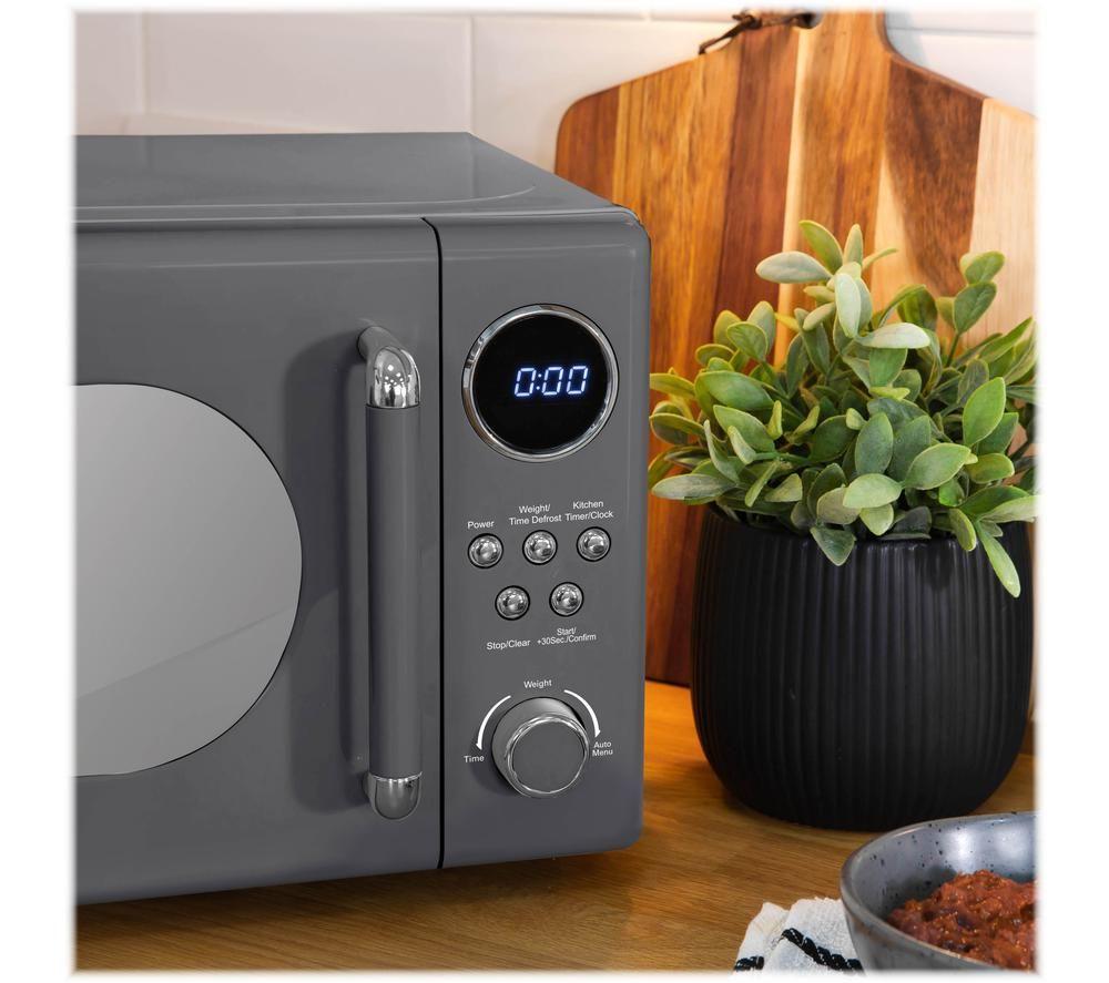 RUSSELL HOBBS Retro RHM2044G Microondas compacto solo - Gris