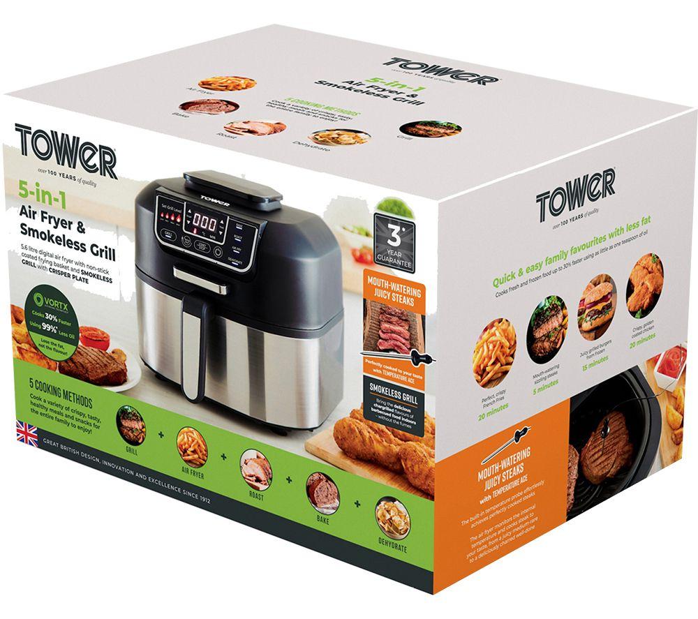 TOWER Vortx T17086 Air Fryer - Black