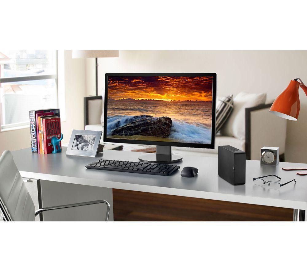 SEAGATE Expansion Desktop External Hard Drive - 10 TB, Black