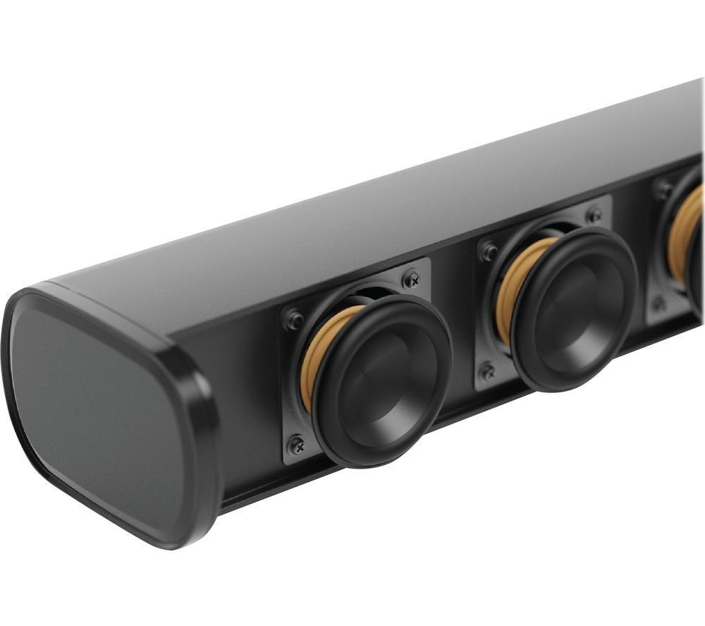 MAJORITY Everest 5.1 Wireless Sound Bar - Black