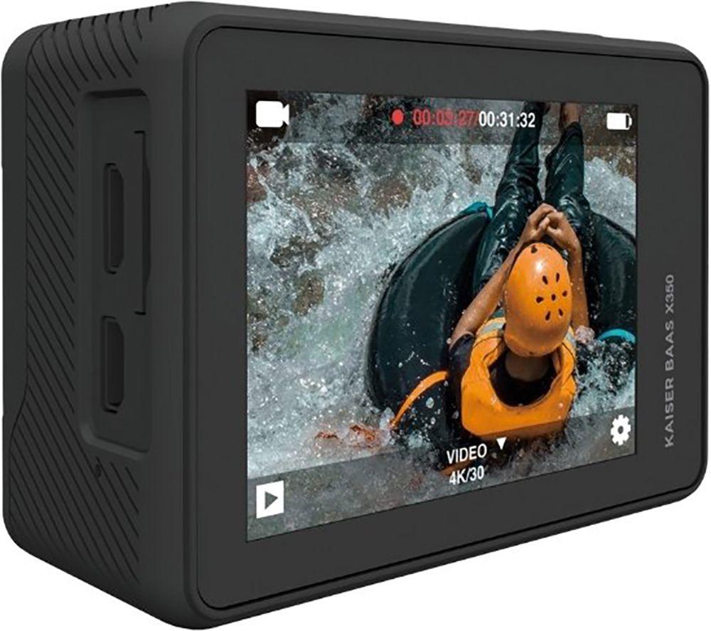 KAISER BAAS X350 4K Ultra HD Action Camera - Black