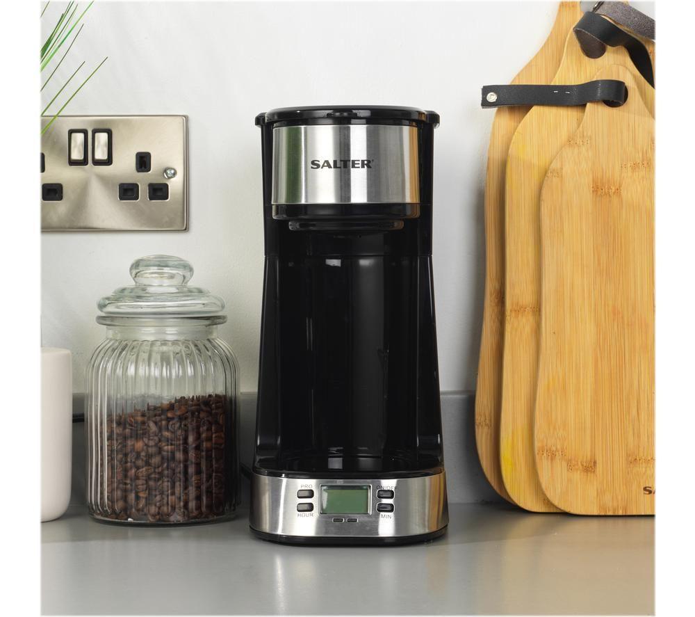 SALTER To Go EK2732 Filter Coffee Machine - Black & Stainless Steel