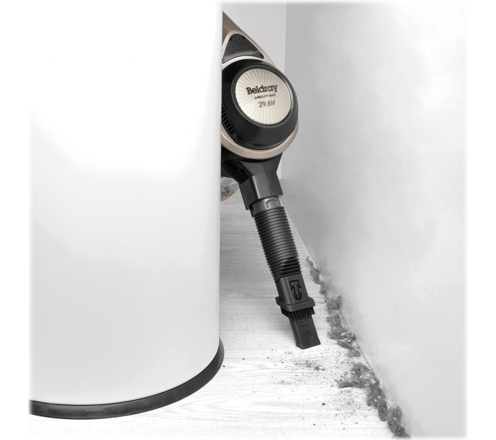 Aspiradora sin cable BELDRAY AirGility Pet Plus BEL01195-150 - Negro y Plata