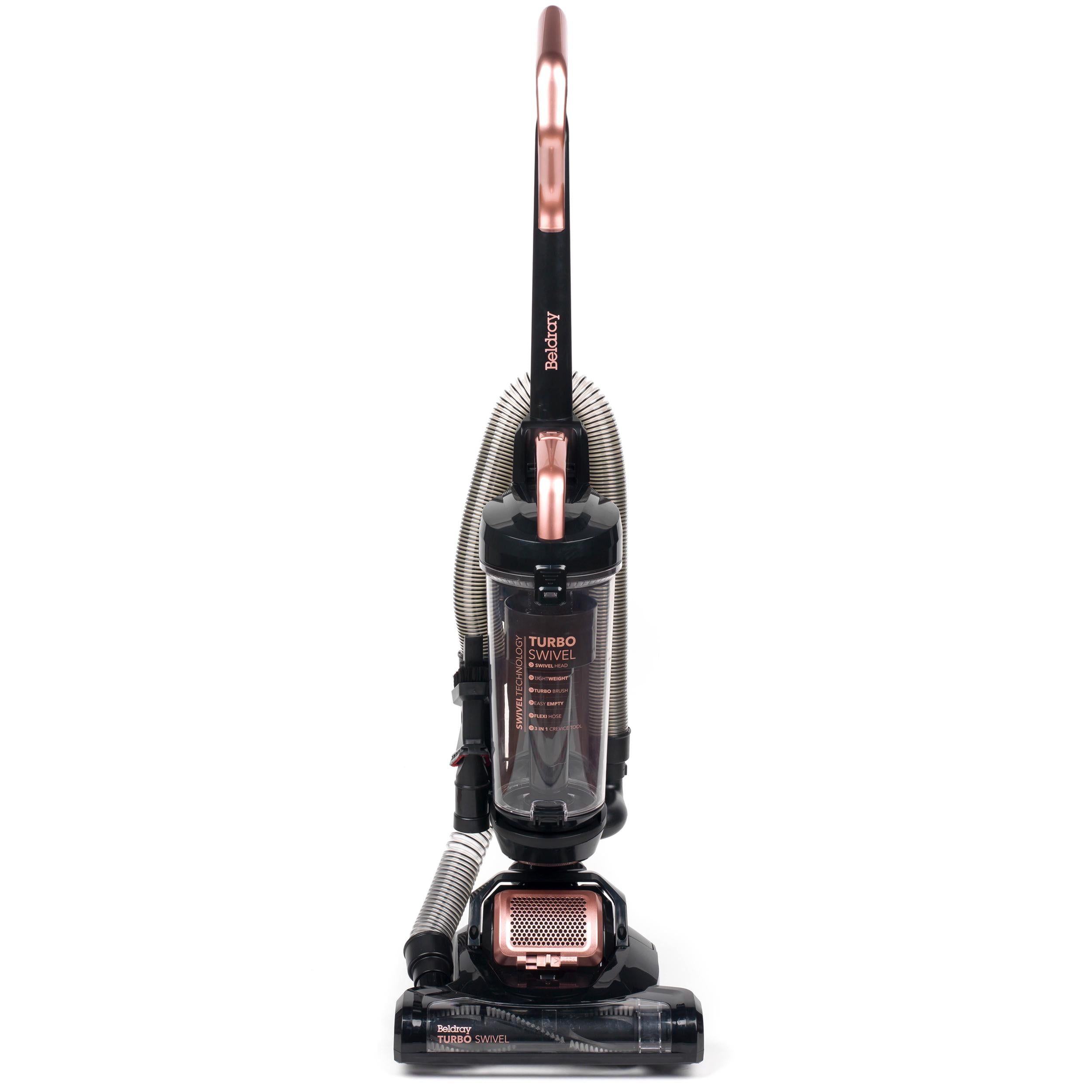 BELDRAY Turbo Swivel BEL0648NRG Upright Bagless Vacuum Cleaner - Black & Rose Gold
