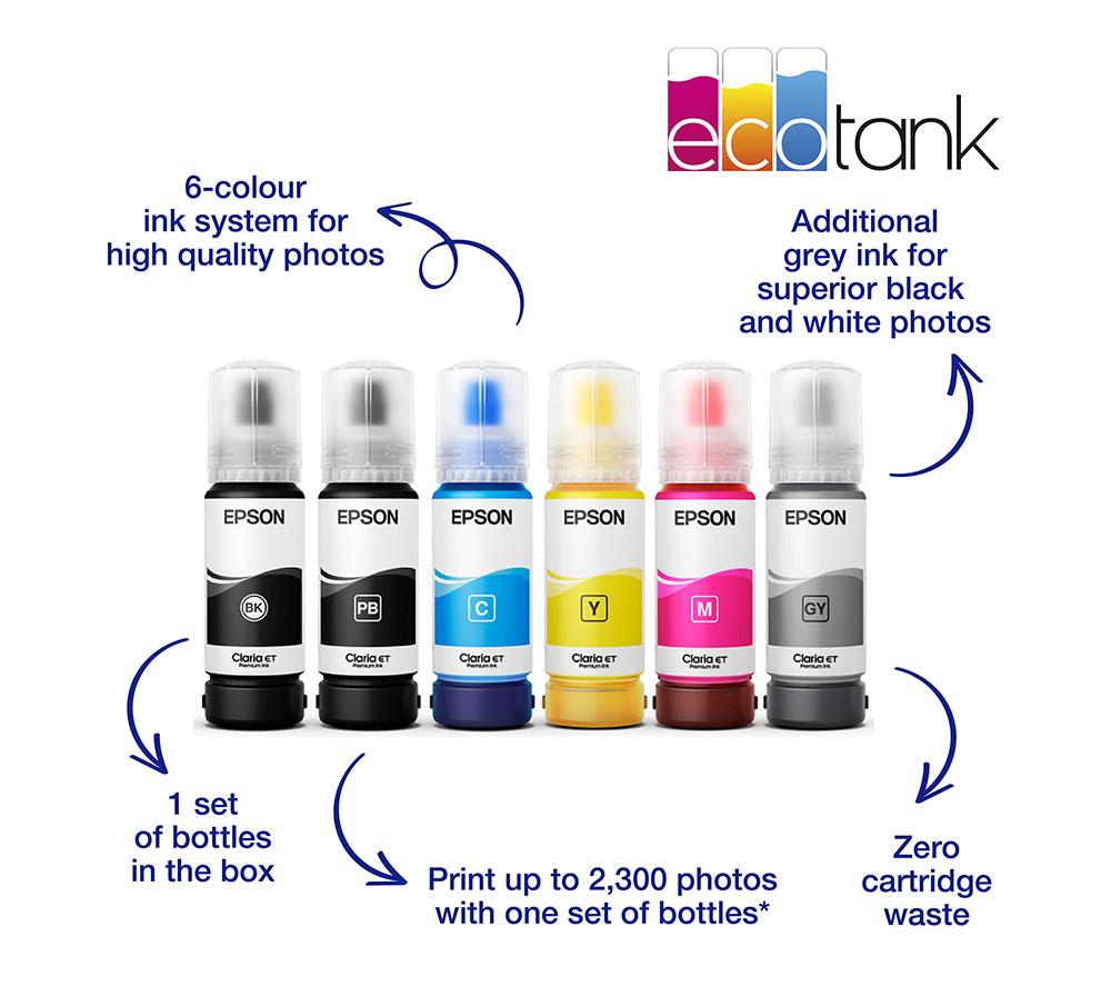 EPSON EcoTank ET-8500 All-in-One Wireless Photo Printer