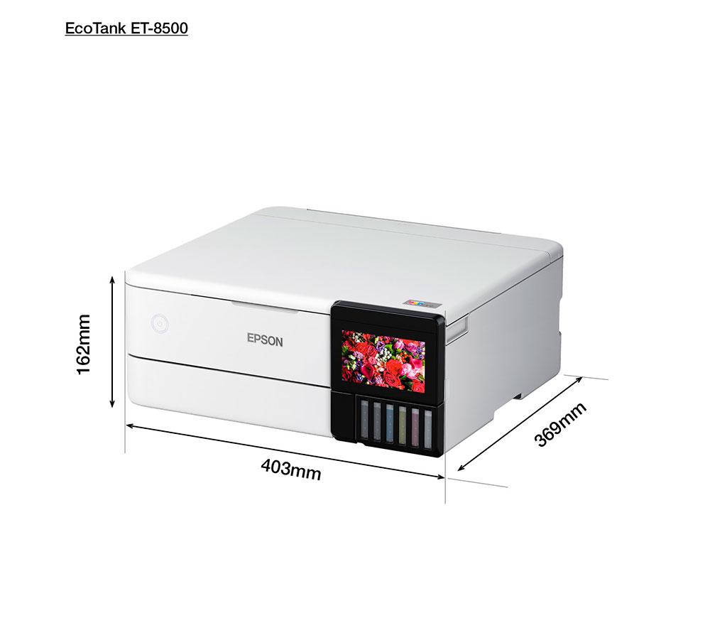 EPSON EcoTank ET-8500 All-in-One Wireless Photo Printer