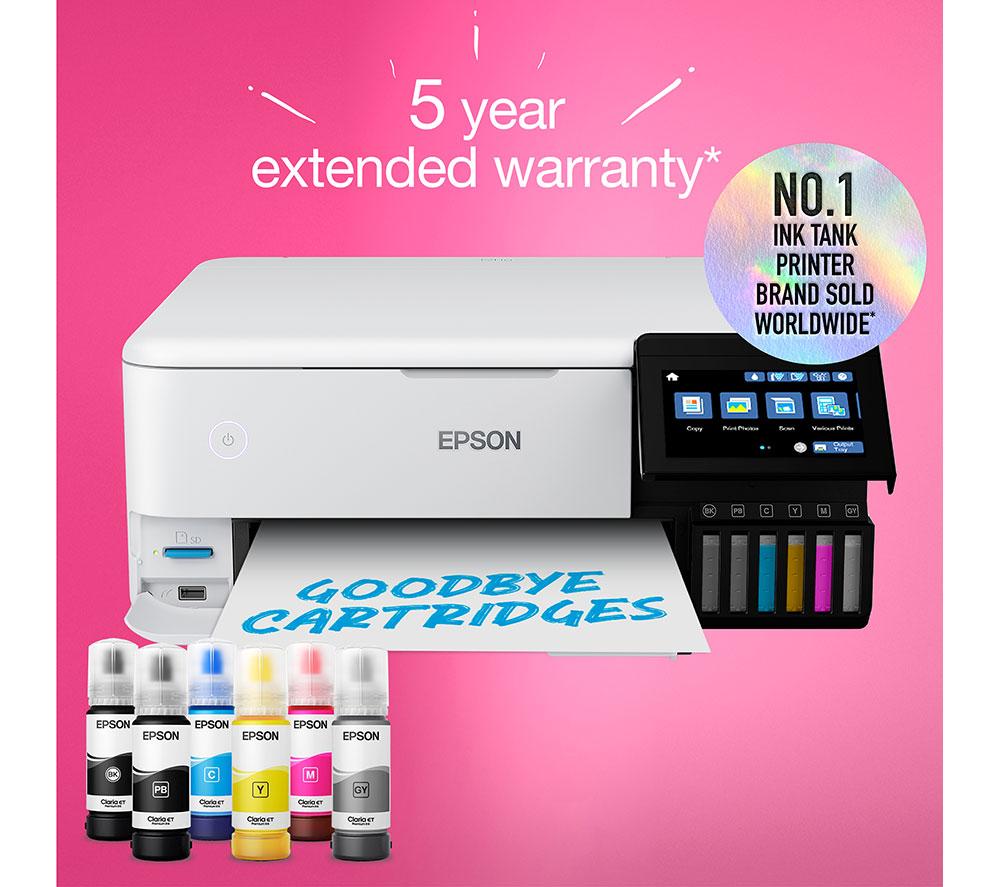 EPSON EcoTank ET-8500 All-in-One Wireless Photo Printer