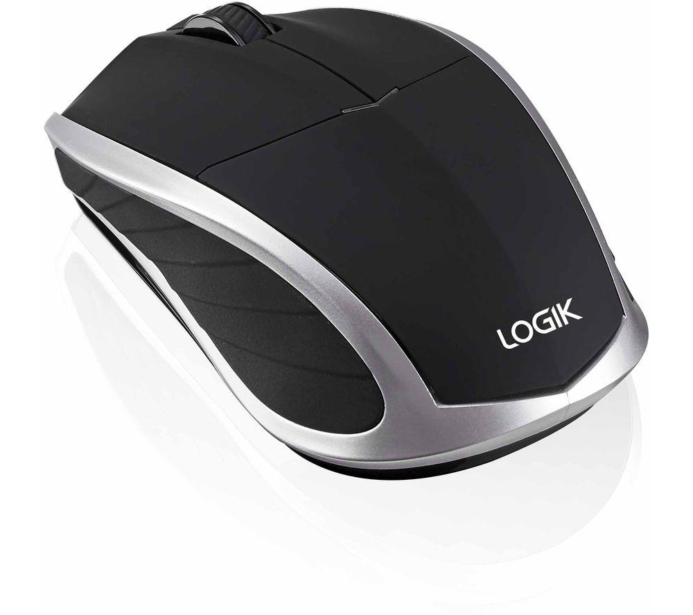 Ratón inalámbrico LOGIK LMWL3B23 Blue Trace