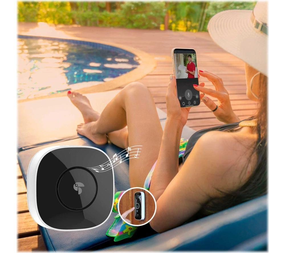 TOUCAN TDC100WU Wireless Doorbell Chime