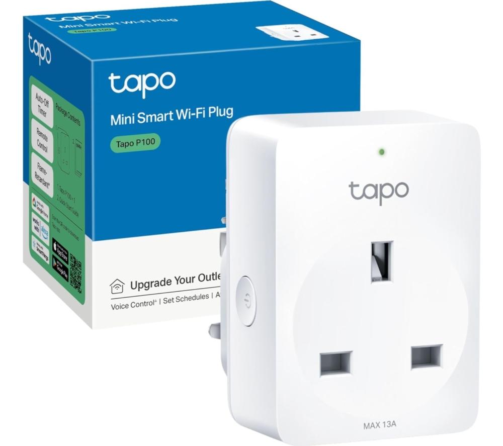 TP-LINK Tapo P100 Mini Smart WiFi Socket - Pack of 4