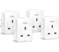 TP-LINK Tapo P100 Mini Smart WiFi Socket - Pack of 4