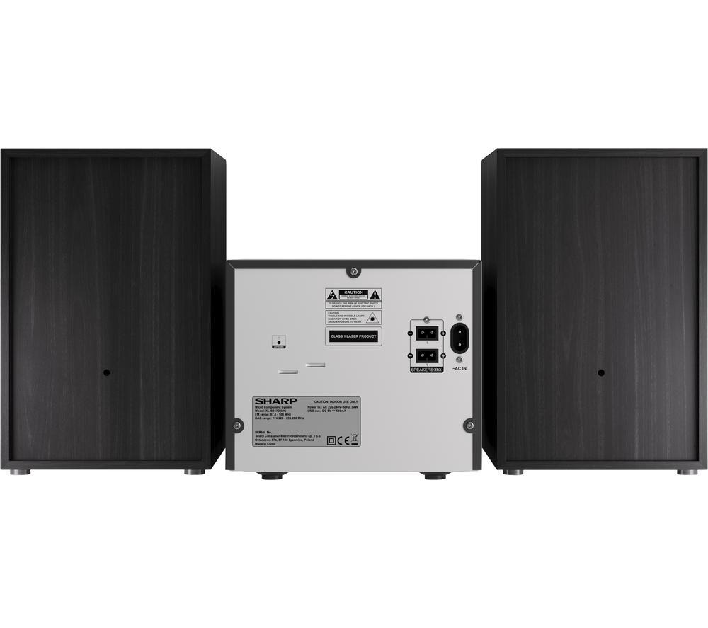 Sistema micro Hi-Fi Bluetooth SHARP XL-B517DBK - Negro