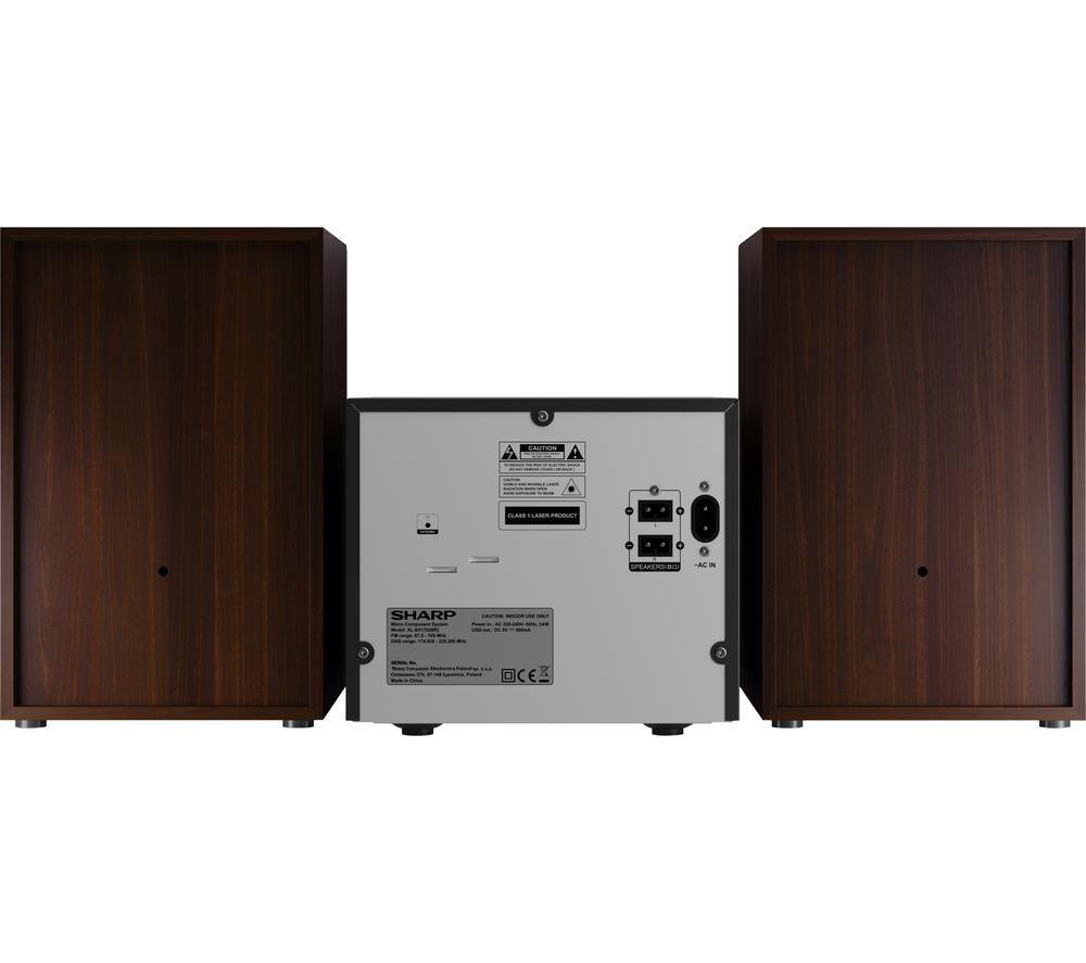 Minicadena Bluetooth SHARP XL-B517DBR - Marrón