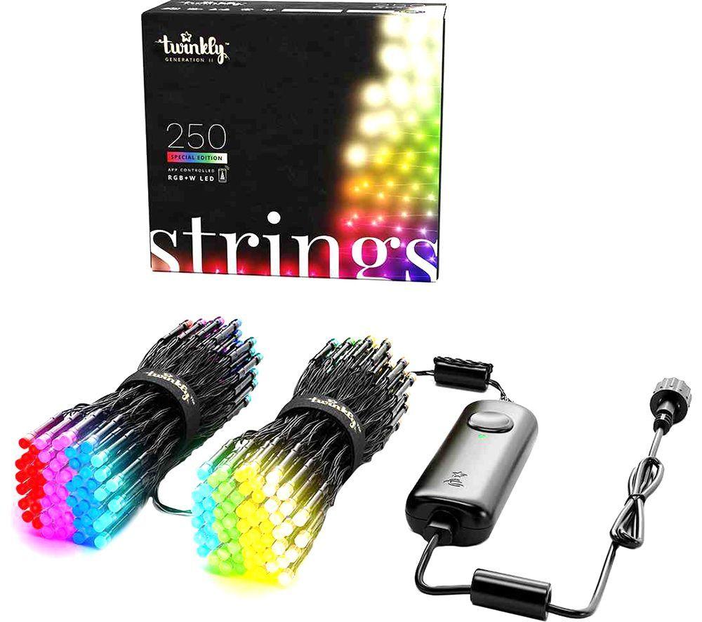 Guirnalda de luces LED inteligentes TWINKLY Strings Generation II - 250 LEDs