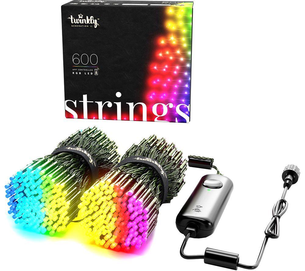 TWINKLY Strings Generation II Smart LED Light String - 600 LEDs