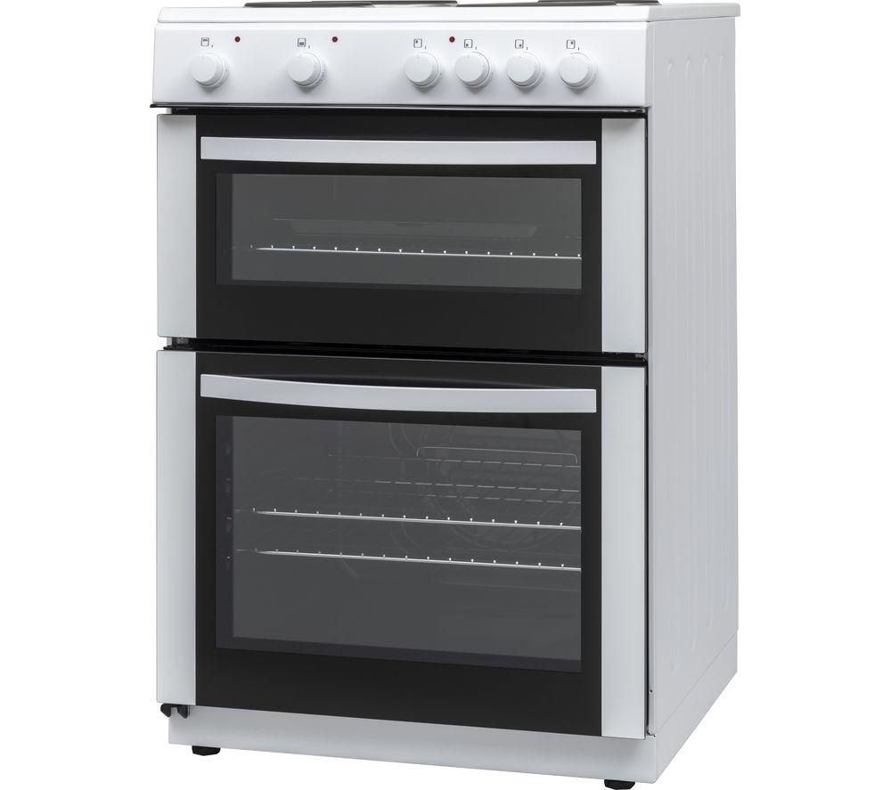 ESSENTIALS CFTE60W22 Cocina eléctrica de placa sólida de 60 cm - Blanca