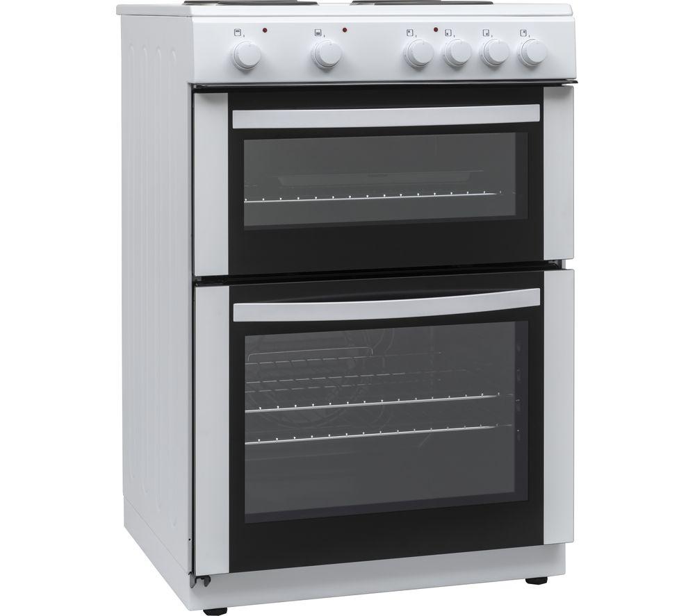 ESSENTIALS CFTE60W22 Cocina eléctrica de placa sólida de 60 cm - Blanca