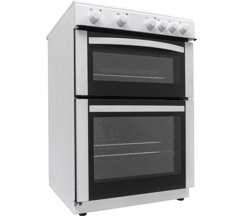 ESSENTIALS CFTE60W22 Cocina eléctrica de placa sólida de 60 cm - Blanca