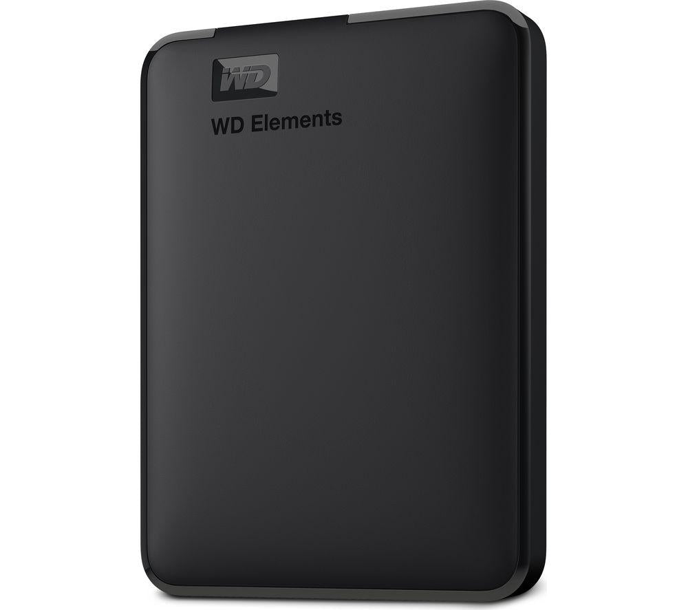 WD Elements SE Portable Hard Drive - 2 TB, Black