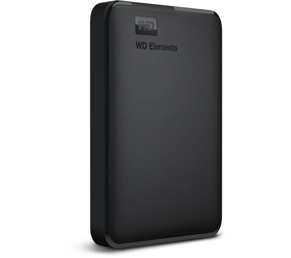 WD Elements SE Portable Hard Drive - 2 TB, Black