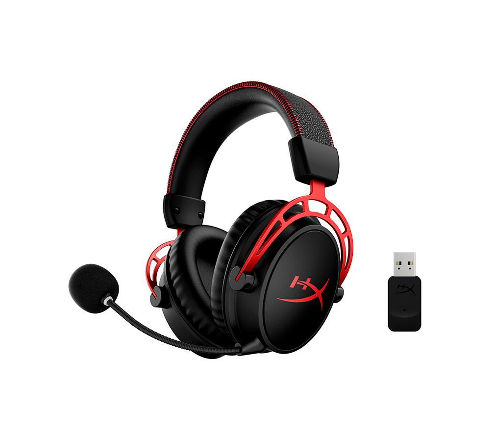 HYPERX Cloud Alpha Wireless Gaming Headset Schwarz & Rot