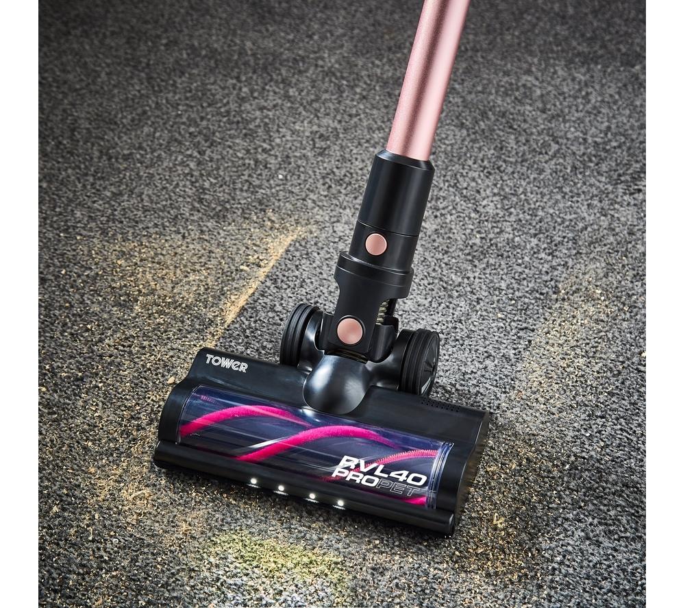 TOWER Pro Pet 3-in-1 VL40 T513004 Cordless Vacuum Cleaner - Rose Gold