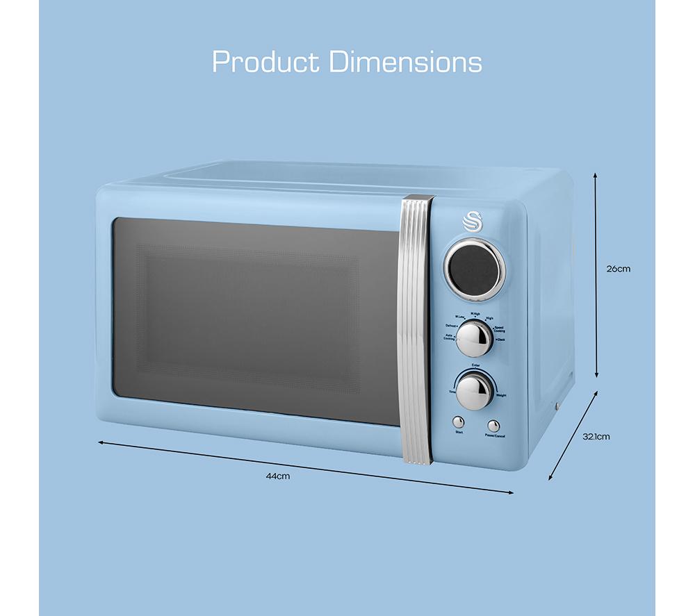 Microondas Solo SWAN Retro SM22030LBLN - Azul