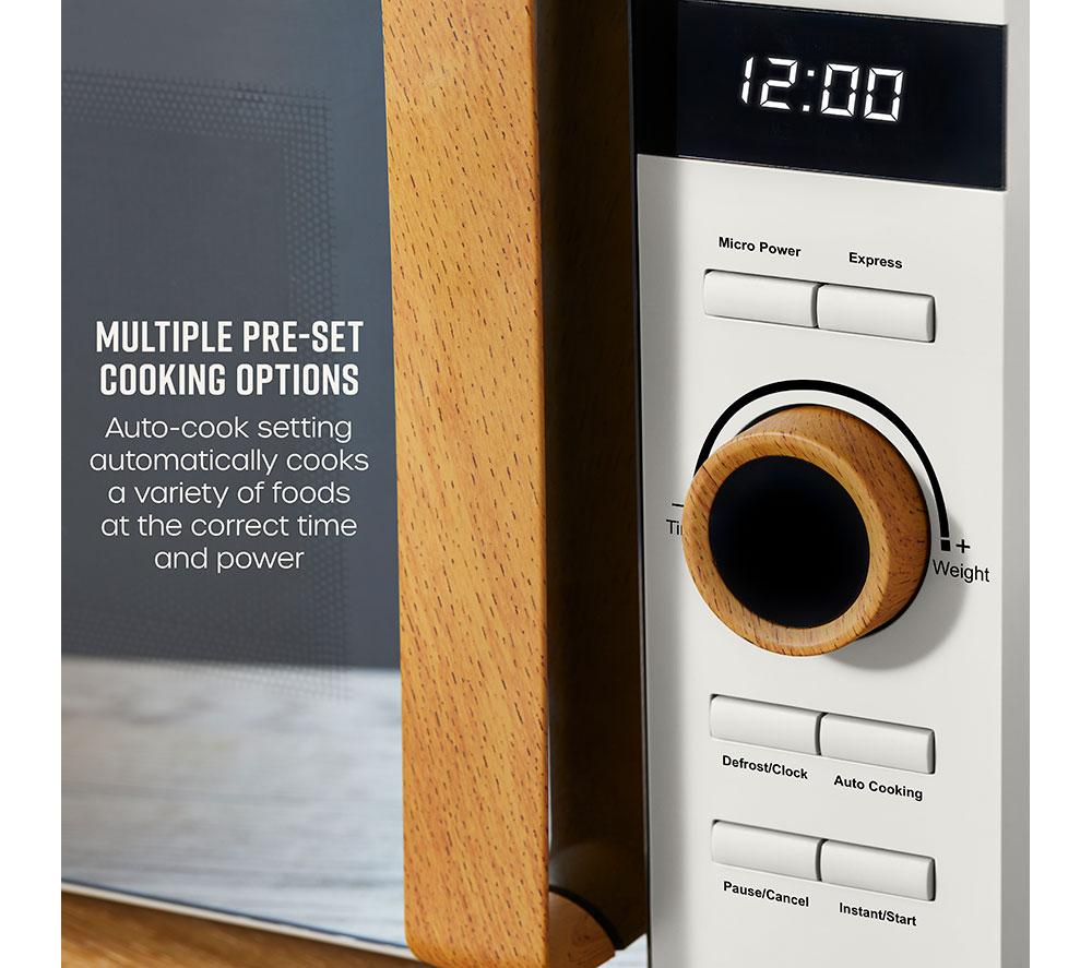 SWAN Nordic SM22036LWHTN Solo Microwave - White
