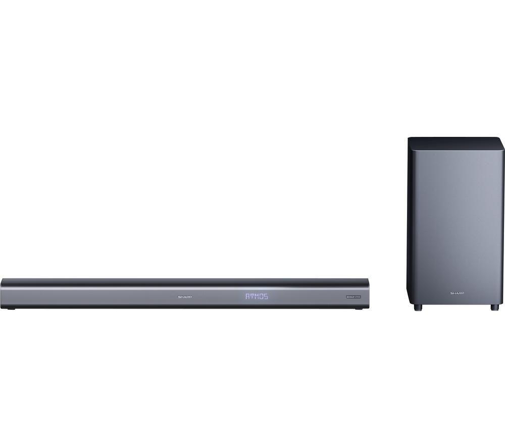 SHARP HT-SBW460 3.1 Wireless Sound Bar with Dolby Atmos