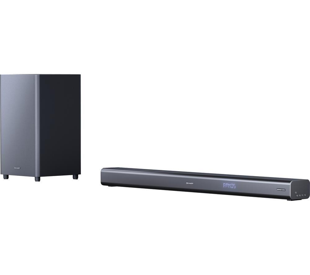 SHARP HT-SBW460 3.1 Wireless Sound Bar with Dolby Atmos
