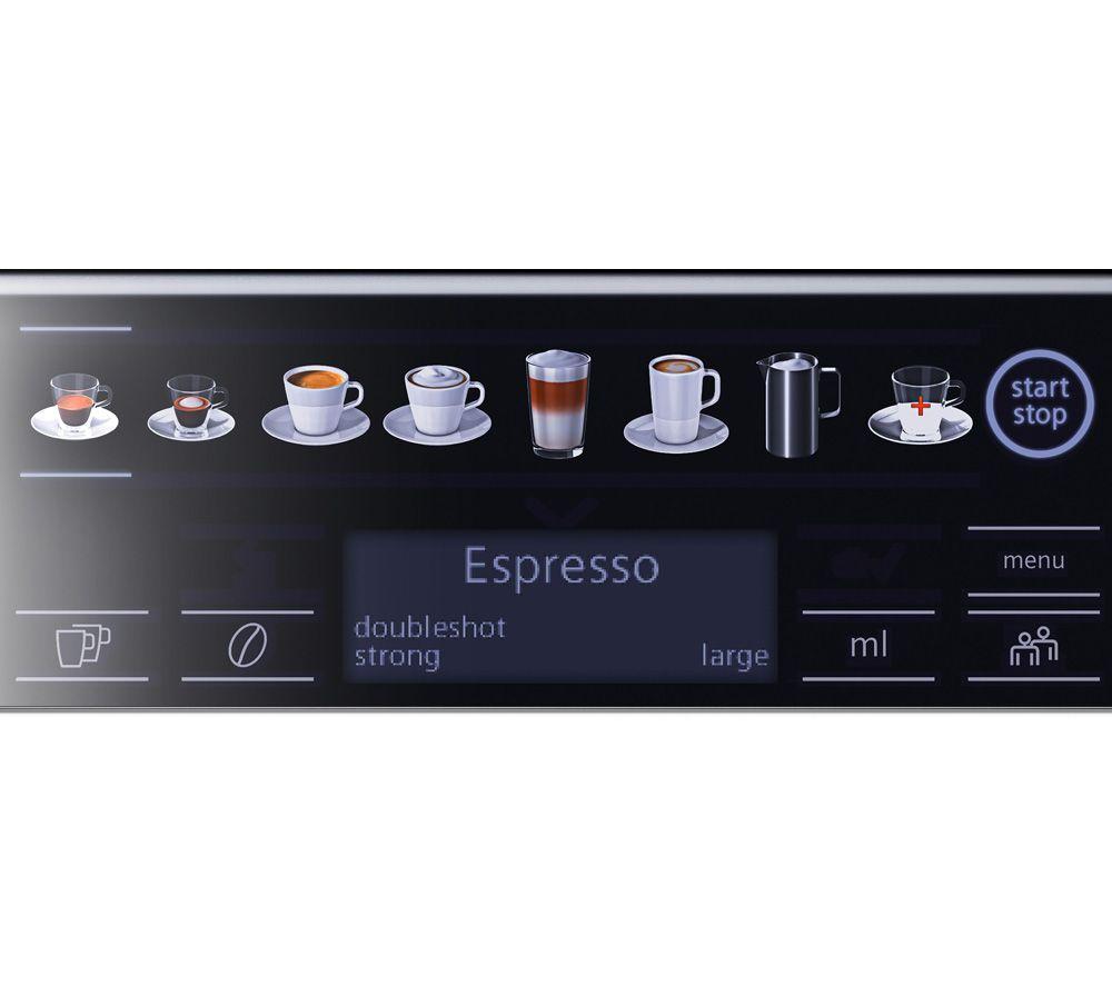 SIEMENS TE651209GB EQ6 S100 Kaffeevollautomat - Titanium
