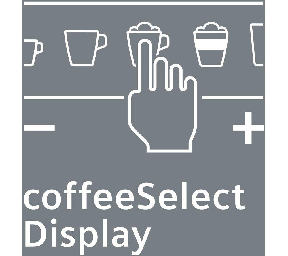 SIEMENS TE651209GB EQ6 S100 Kaffeevollautomat - Titanium