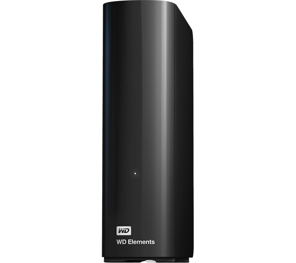 WD Elements External Hard Drive - 10 TB, Black