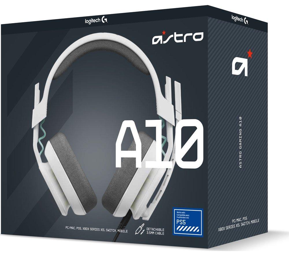 ASTRO A10 Gen 2 Gaming-Headset für PlayStation - Weiß