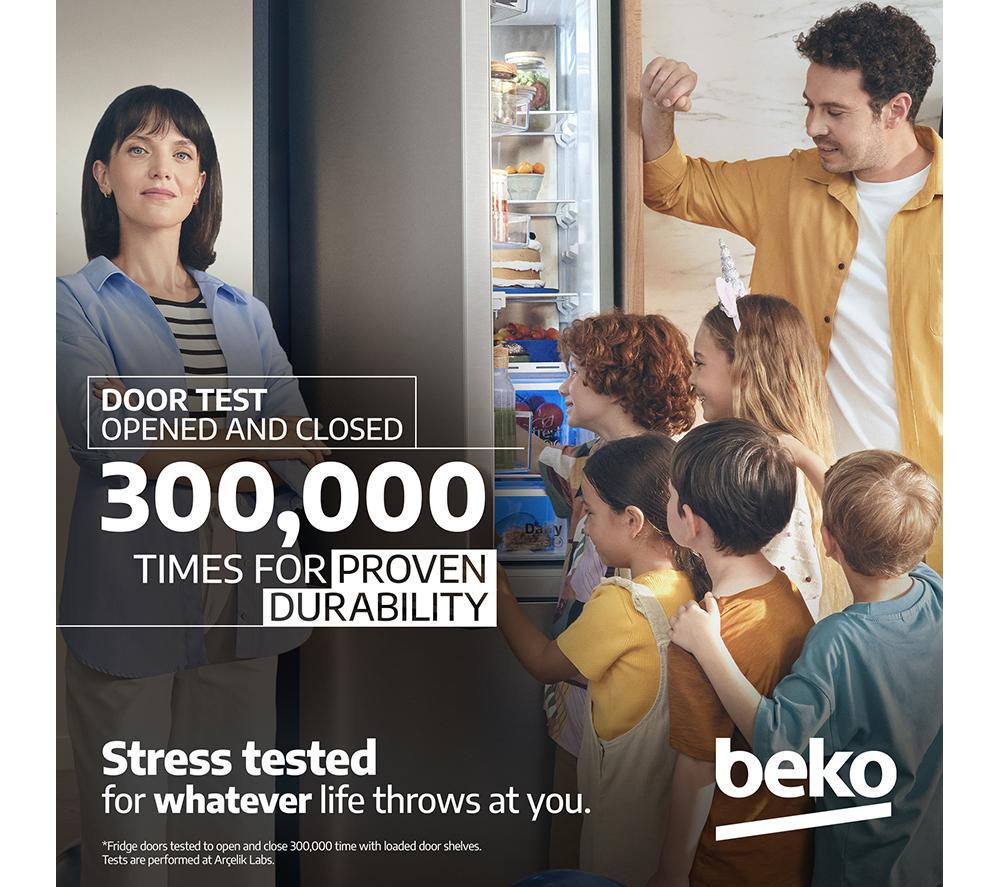 BEKO Pro HarvestFresh BCFD4V50 Integrated 50/50 Fridge Freezer - Sliding Hinge