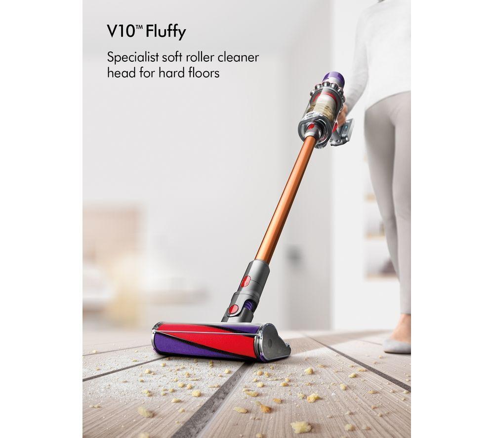 DYSON V10 Absolute Cordless Vacuum Cleaner - Nickel & Copper