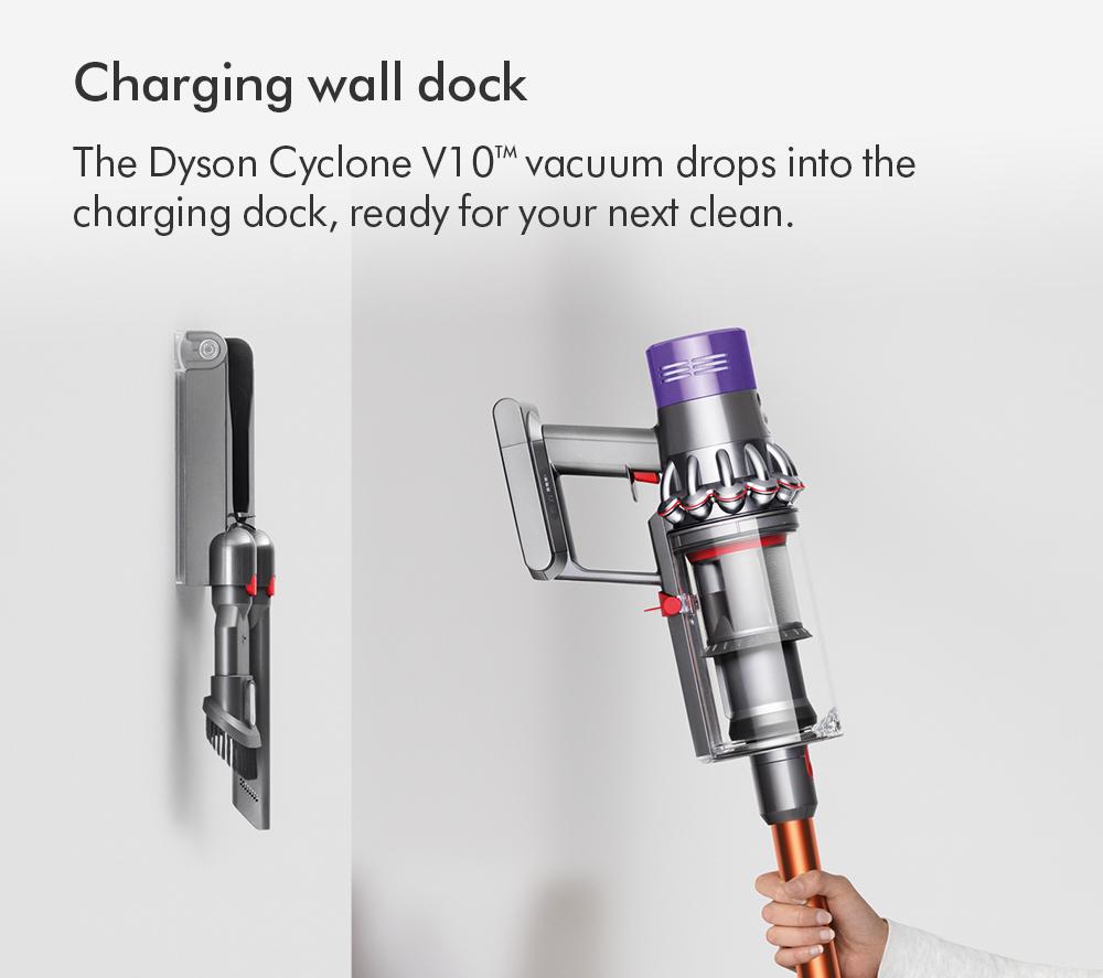 DYSON V10 Absolute Cordless Vacuum Cleaner - Nickel & Copper