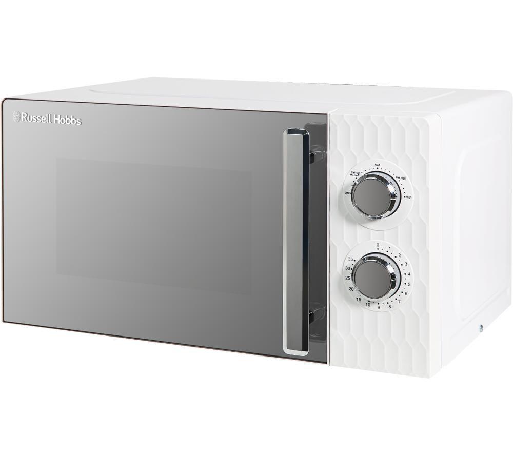 Microondas individual RUSSELL HOBBS Honeycomb RHMM715 - Blanco