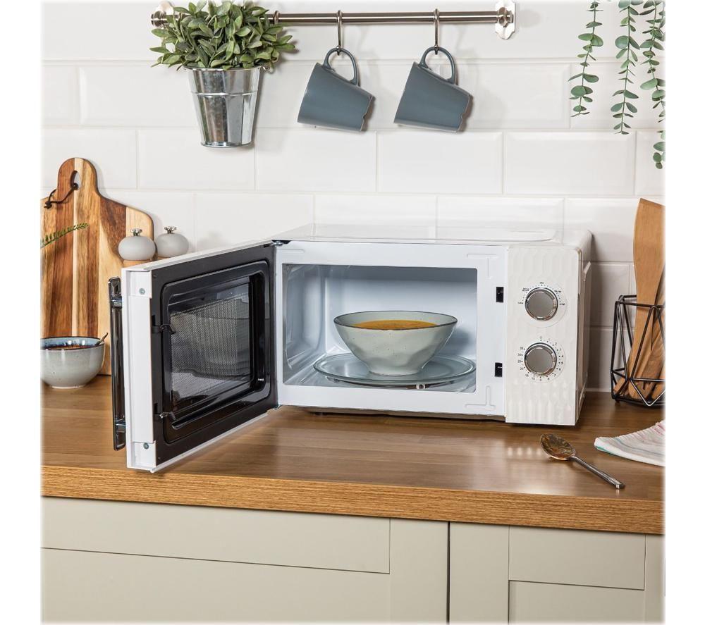 Microondas individual RUSSELL HOBBS Honeycomb RHMM715 - Blanco