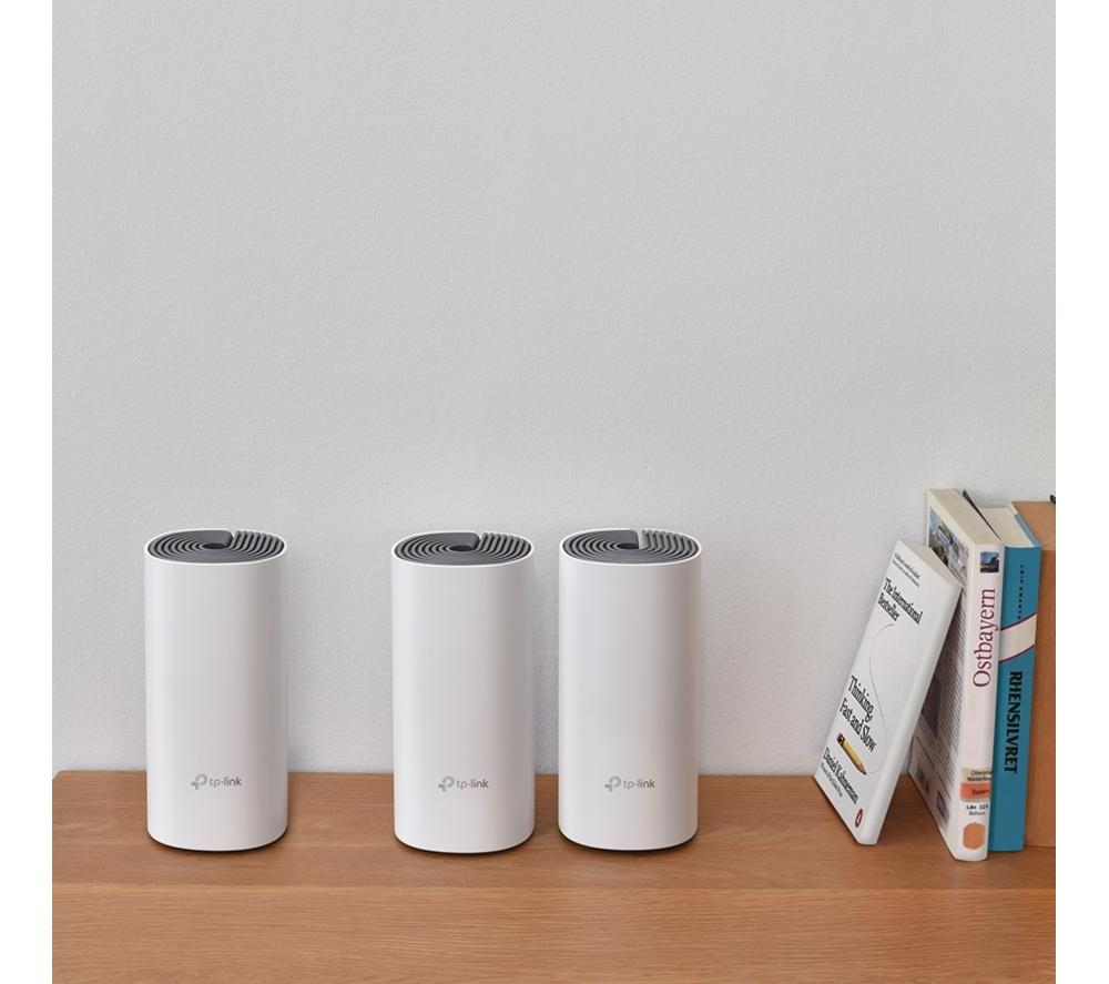 TP-LINK Deco E4 Whole Home WiFi System - Triple Pack