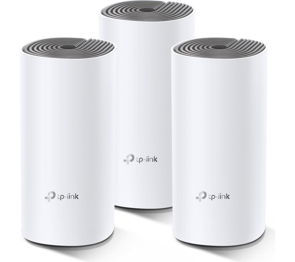 TP-LINK Deco E4 Whole Home WiFi System - Triple Pack