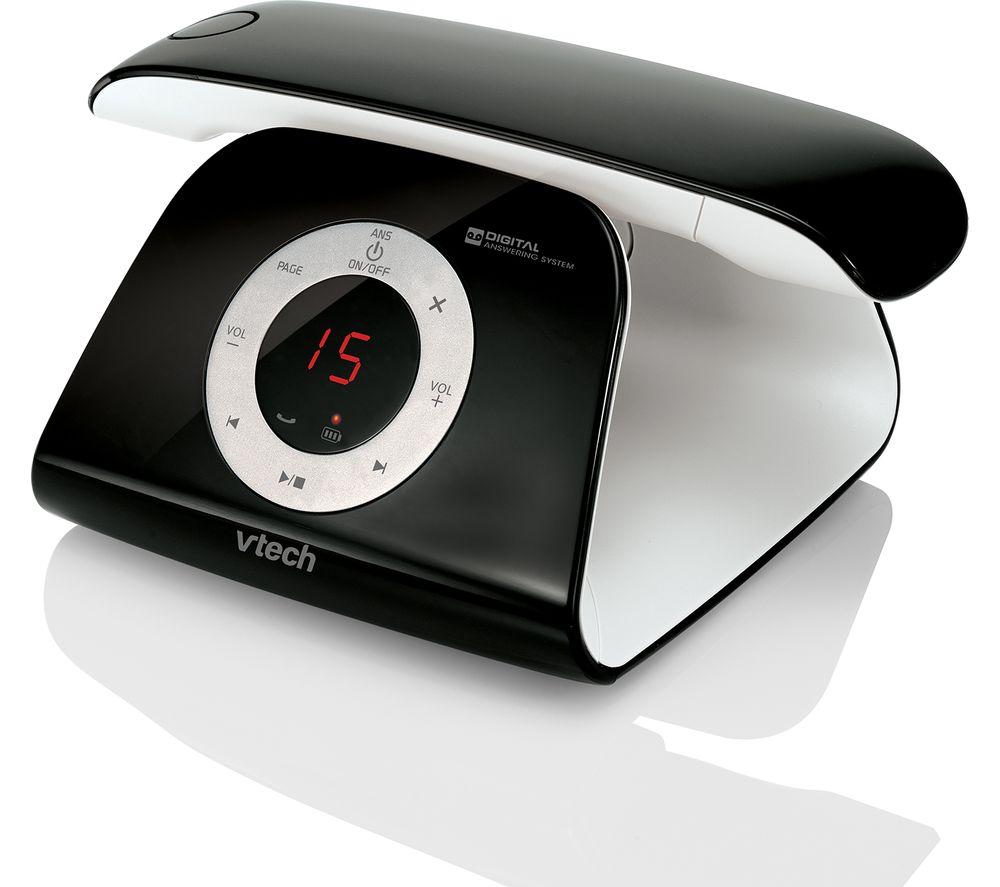 VTECH Designer LS1350 Cordless Phone - Black & White