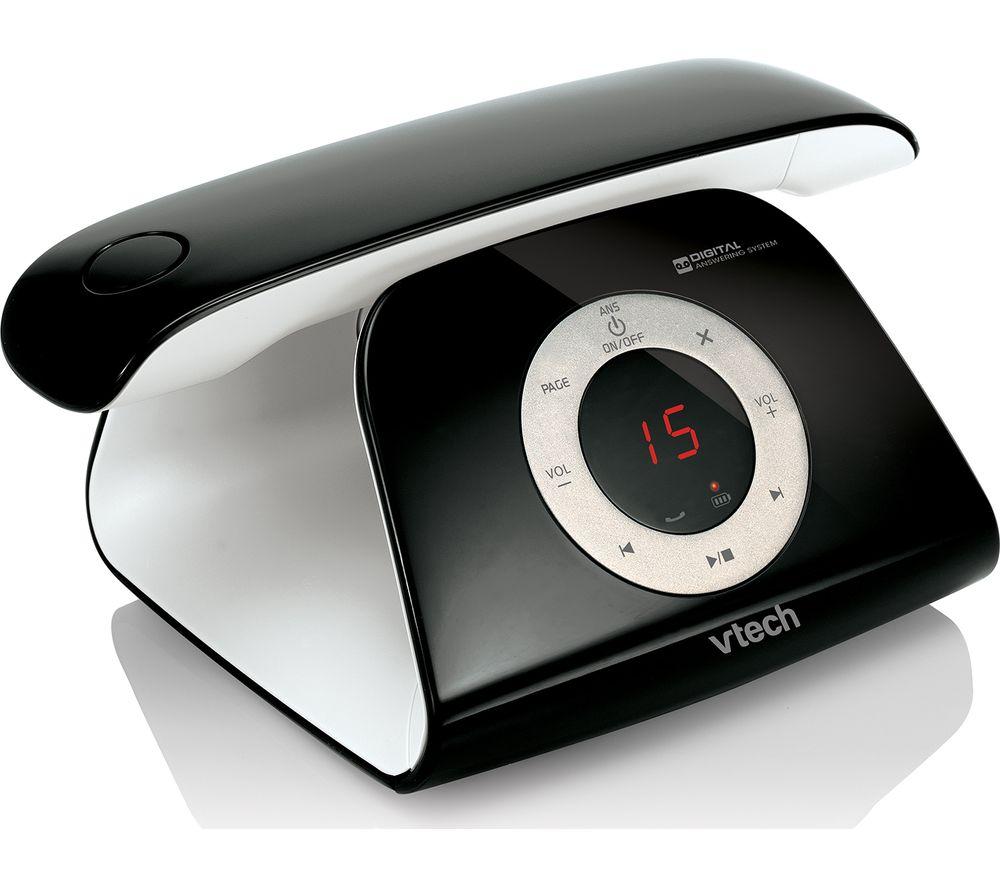 VTECH Designer LS1350 Cordless Phone - Black & White