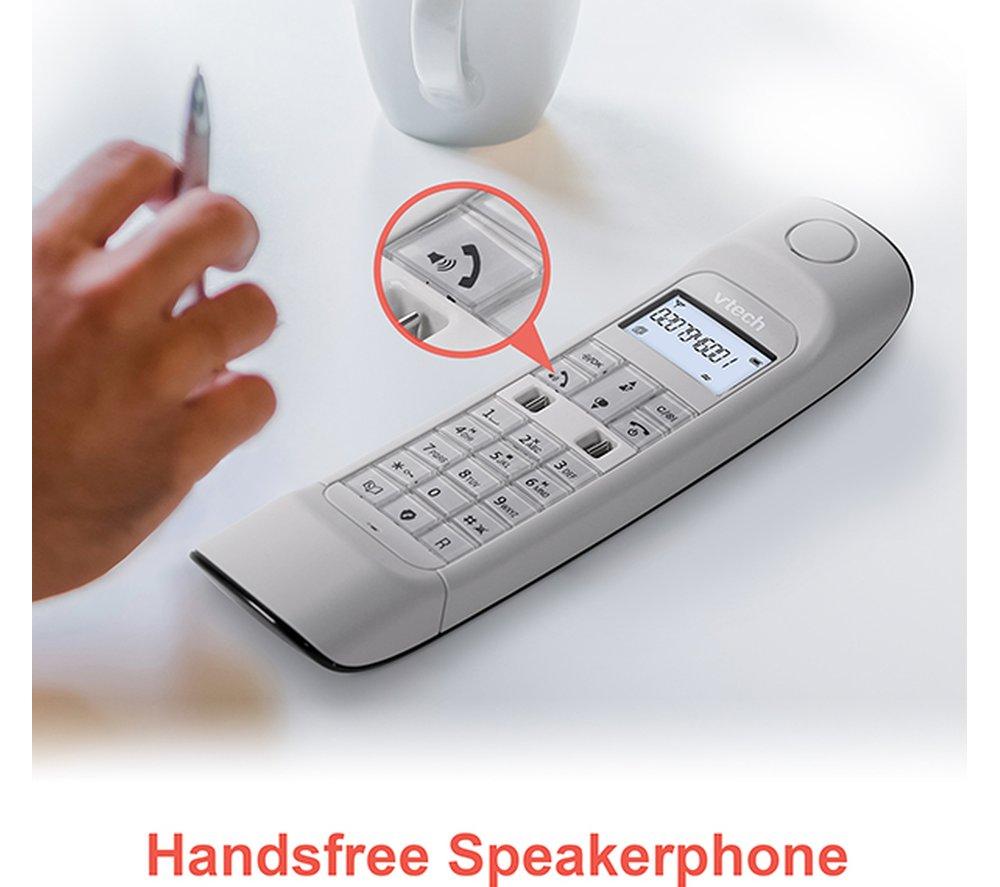 VTECH Designer LS1350 Cordless Phone - Black & White