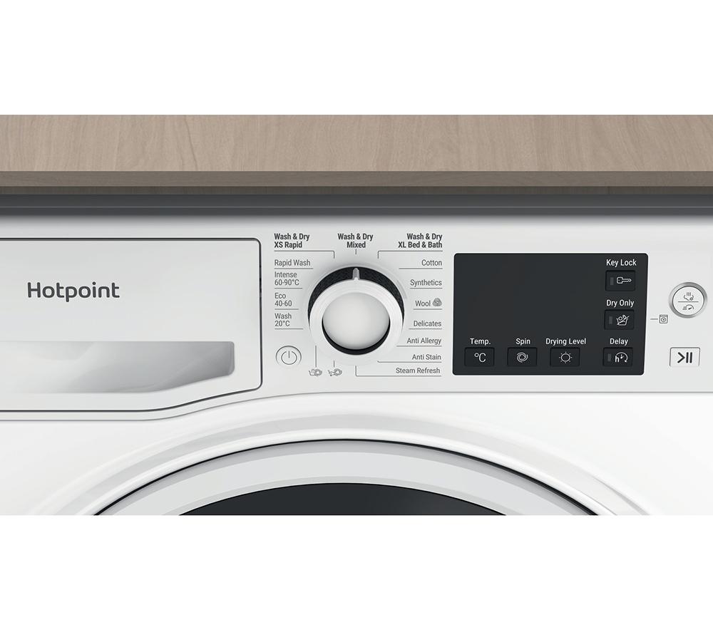 HOTPOINT NDB 8635 W UK 8 kg Washer Dryer - White