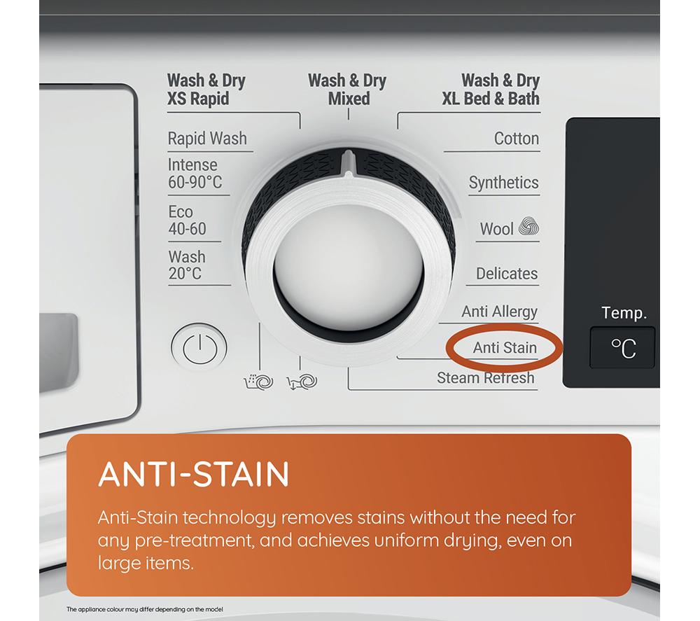 HOTPOINT NDB 8635 W UK 8 kg Washer Dryer - White