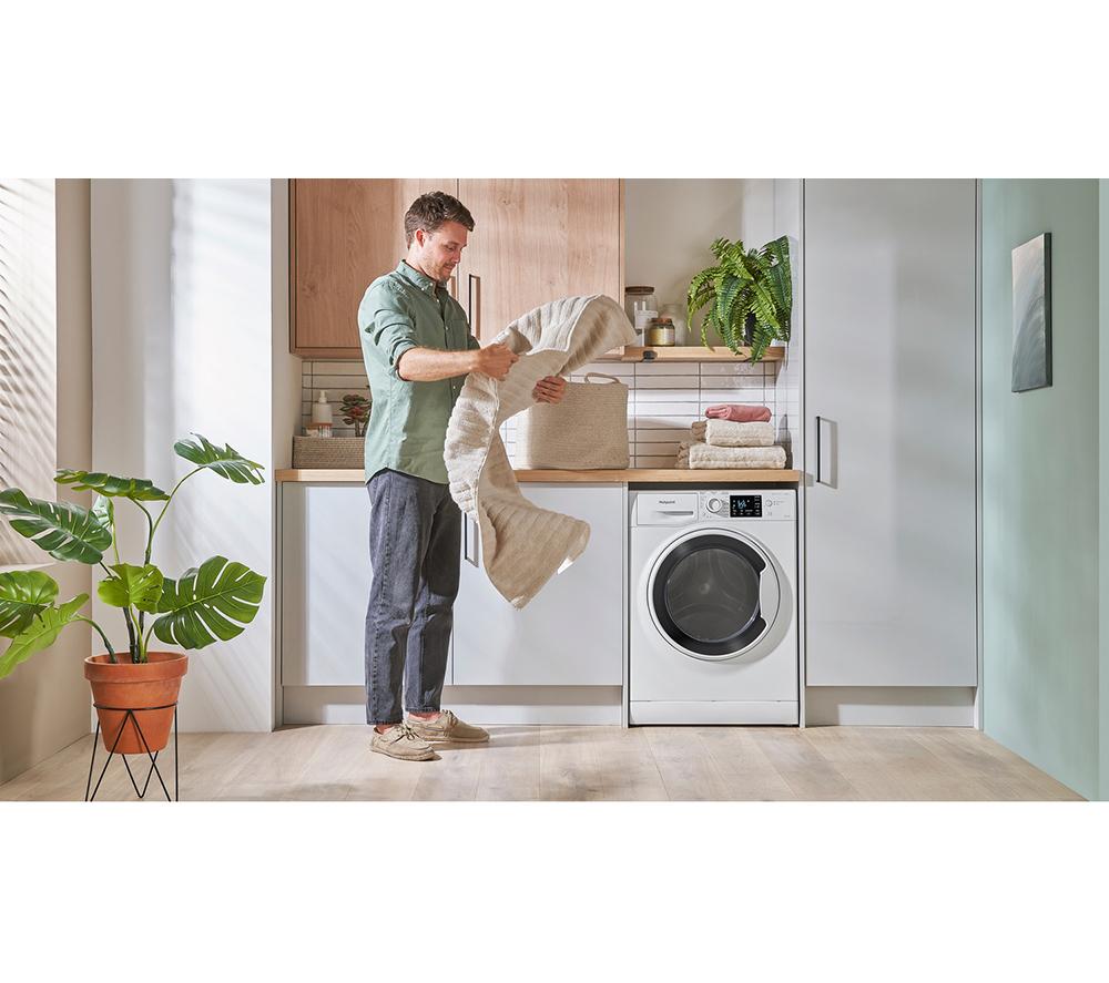 HOTPOINT NDB 8635 W UK 8 kg Washer Dryer - White